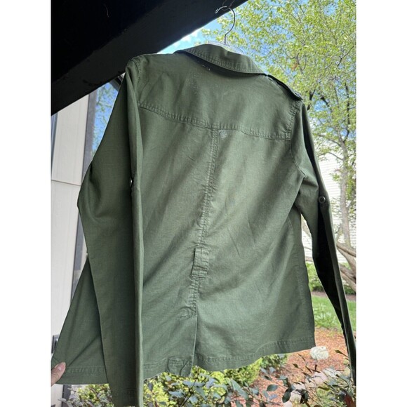 George Military Style Jacket‎ Linen /Cotton Women’s Size 16 Lightweight - Picture 6 of 14